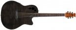 Гитара электроакустическая Ovation Applause AE44IIP-TBKF Mid Cutaway Trans BK Flame OV513328 0