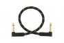 Кабель инструментальный Fender Cable Deluxe Series 1' Black Tweed  0