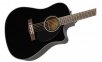 Электроакустическая гитара Fender CD-60SCE Black Wn  3