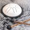 Глюкофон Meinl Nino Mini Melody Steel Tongue Drum NINO980WH (6