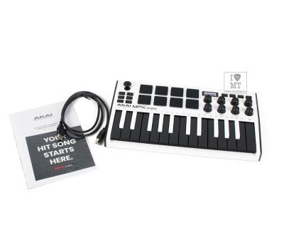 AKAI MPK MINI MK3 White MIDI клавіатура 13
