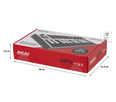 AKAI MPK MINI MK3 White MIDI клавіатура 14