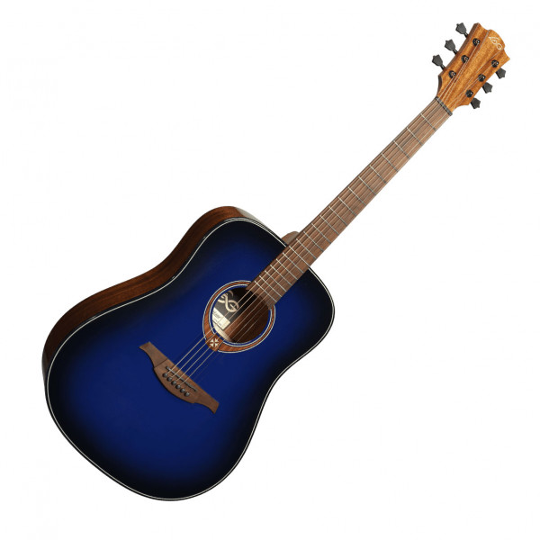 Акустична гітара Lag Tramontane Special Edition GLA T-BLUE-D (Blue Burst) 2