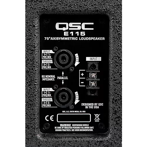 Пассивная акустическая система QSC PRO E115-BK 3