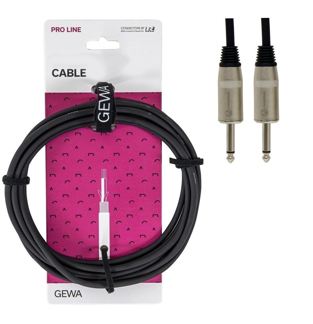 Акустичний кабель GEWA Pro Line Mono Jack 6,3 мм/Mono Jack 6,3 мм (1 м)  2