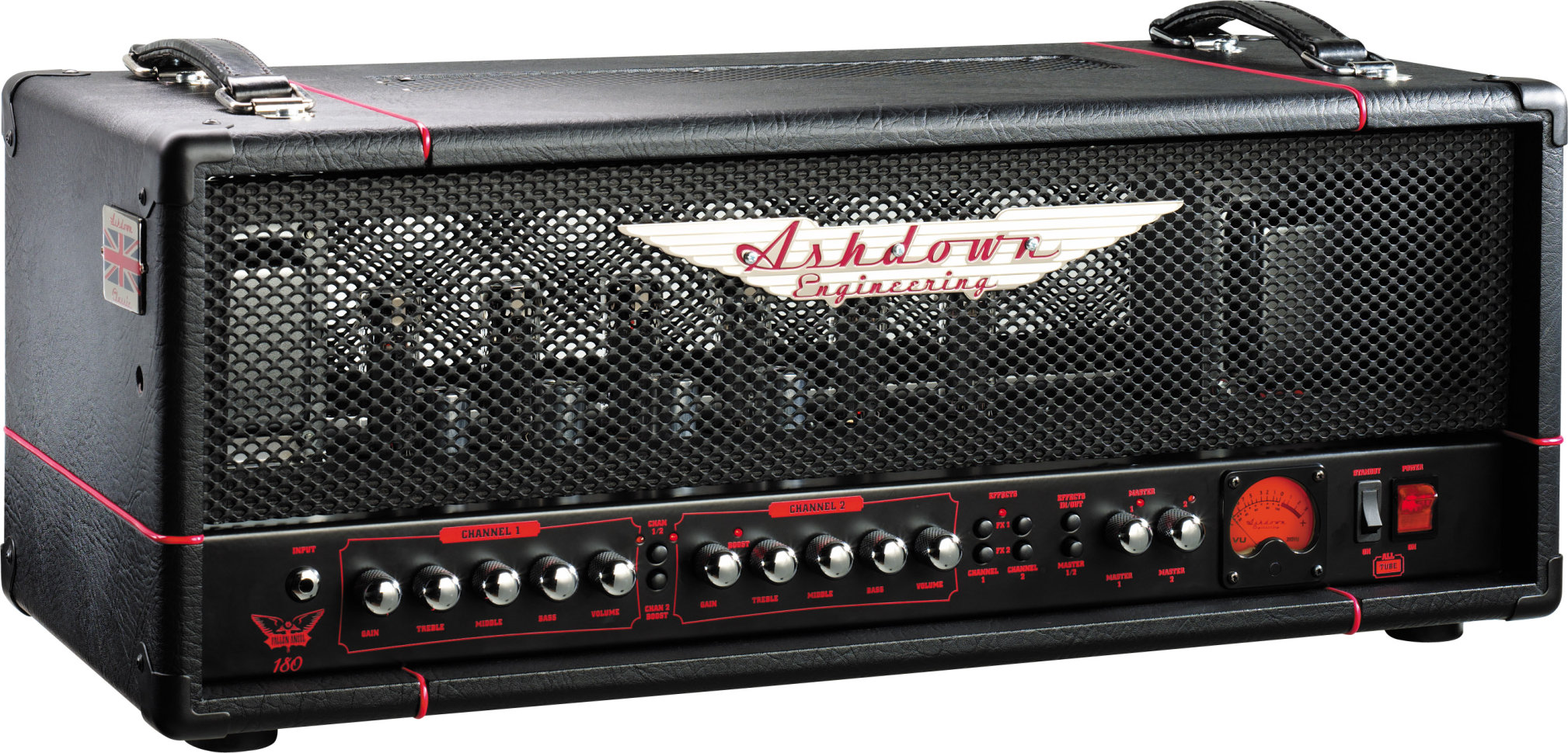 ASHDOWN FA-180H-A-412C-B - гитарный стэк (голова+кабинет) (Made in UK) 2