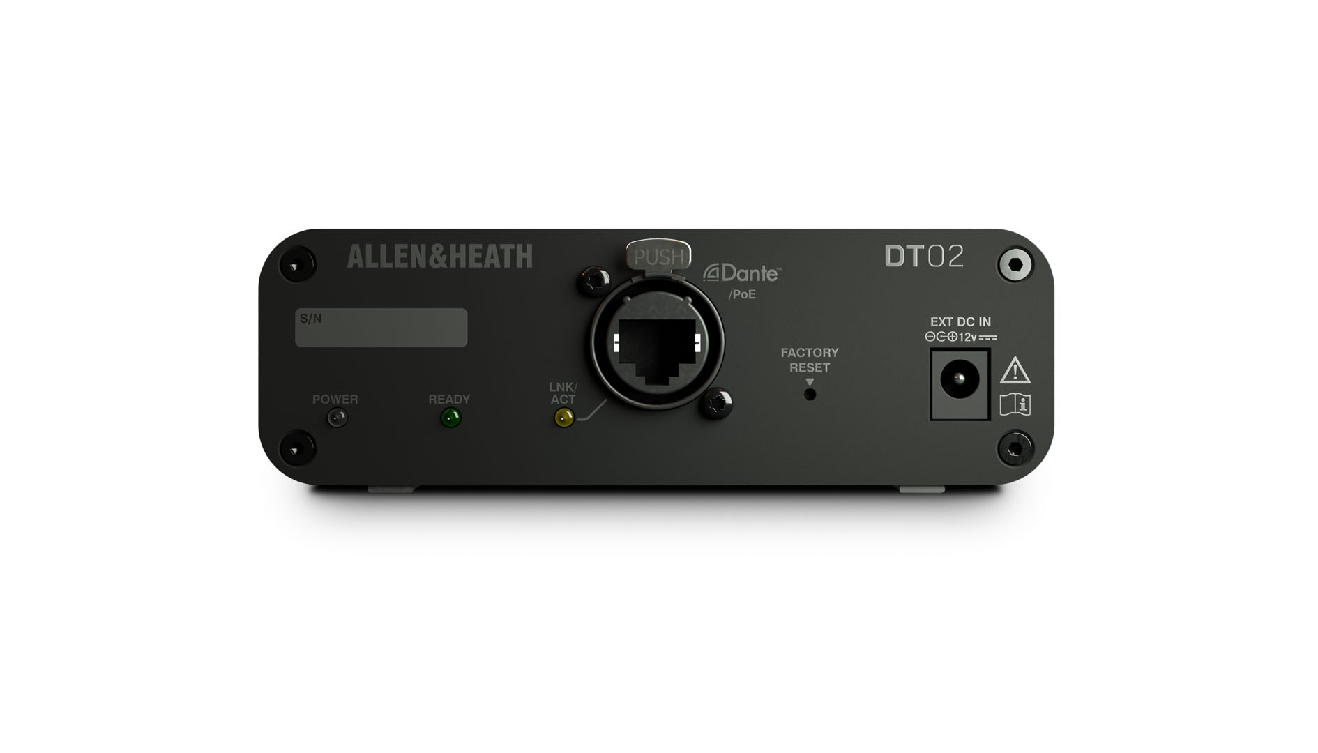 Аудиоинтерфейс Dante Allen Heath DT20-X 3