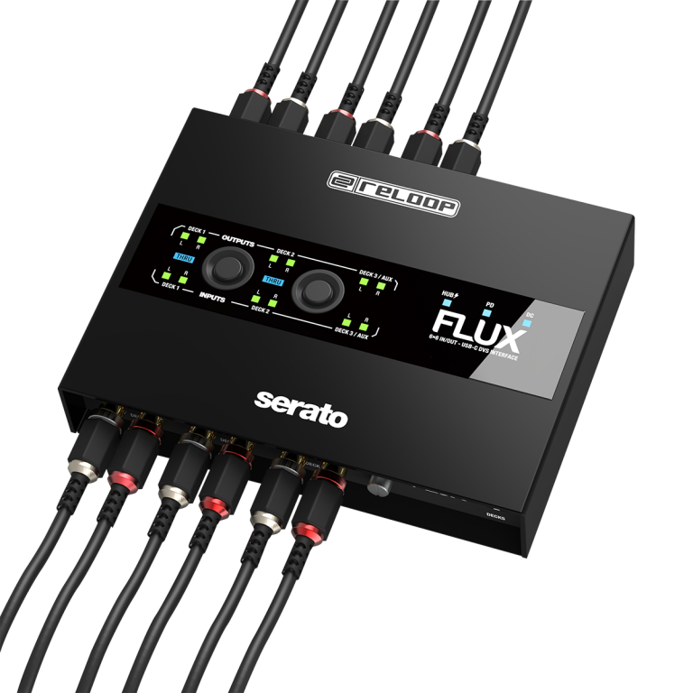 Аудиоинтерфейс Reloop Flux USB 2