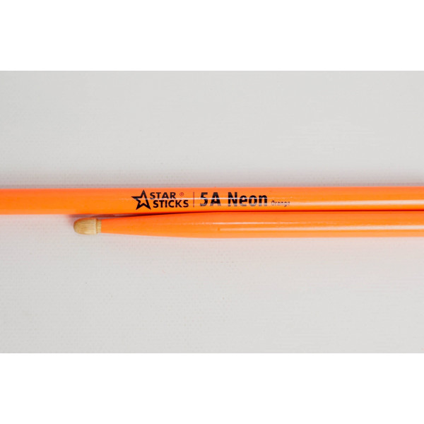 Барабанні палички StarSticks HoRnbeam 5A Neon 2