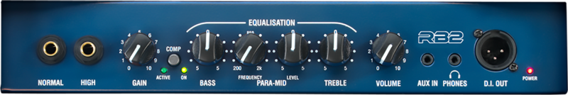 Комбопідсилювач для бас-гітари Laney RB2 4