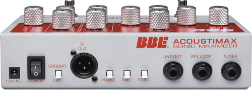 BBE ACOUSTIMAX preamp - Преамп для акустической гитары 3