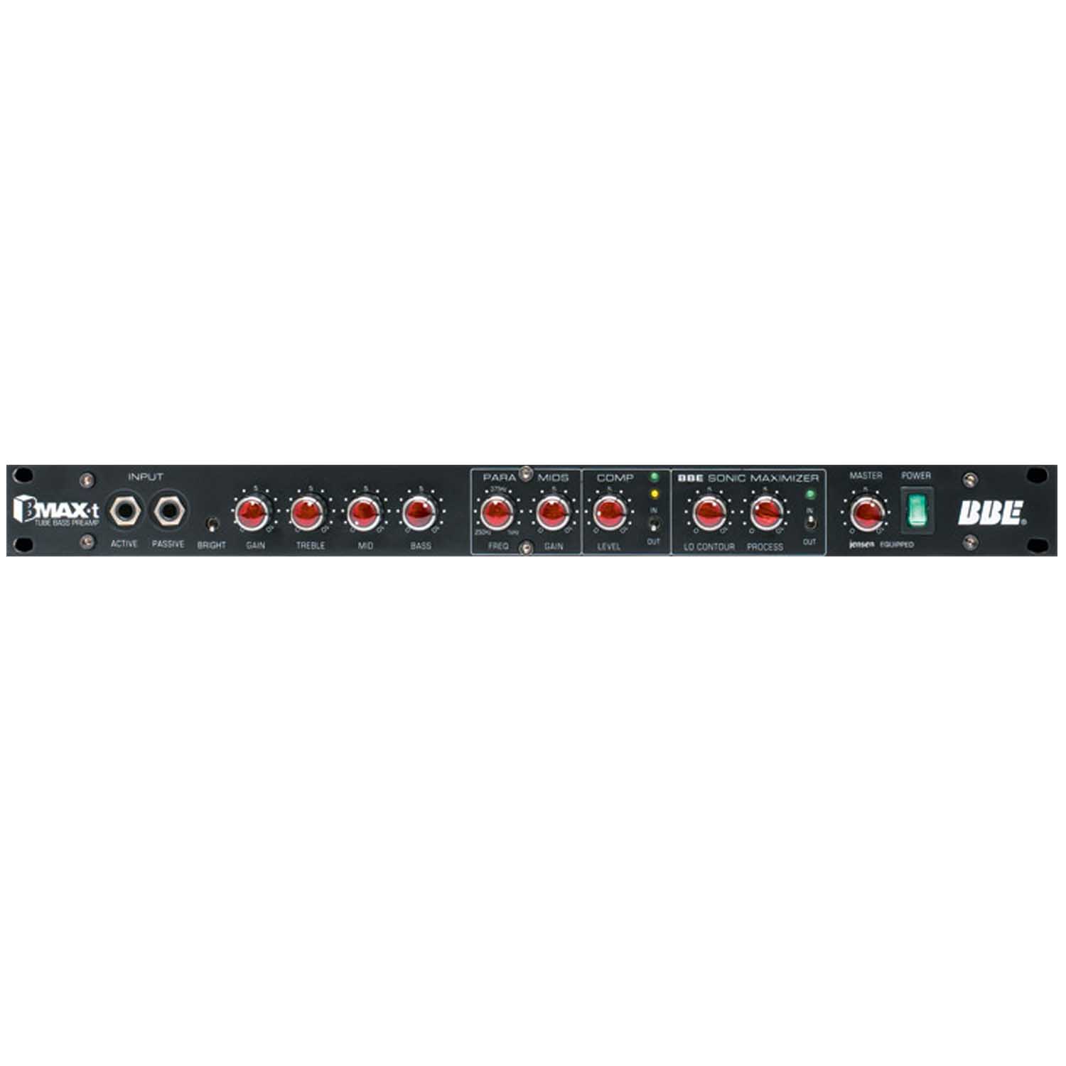 BBE B-MAX T preamp - Басовый ламповый преамп 4