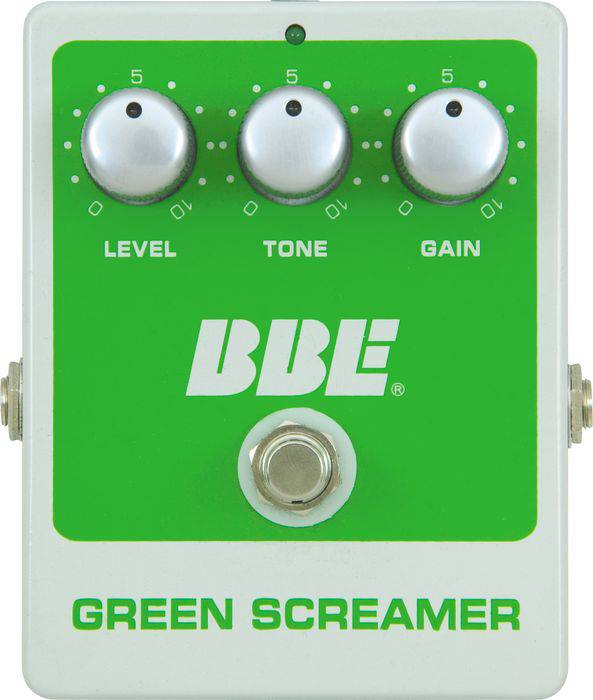 BBE GREENSCREAMER - Педаль Overdrive  3