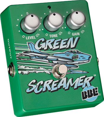 BBE GREENSCREAMER - Педаль Overdrive  4