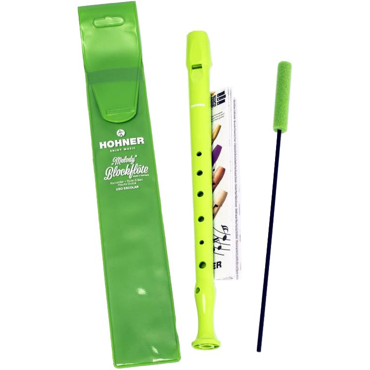 Блокфлейта Hohner B95084LG Green  4