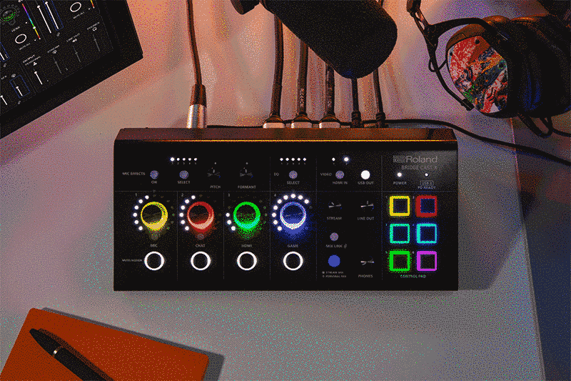 Игровой аудиомикшер Roland BRIDGE CAST X 5