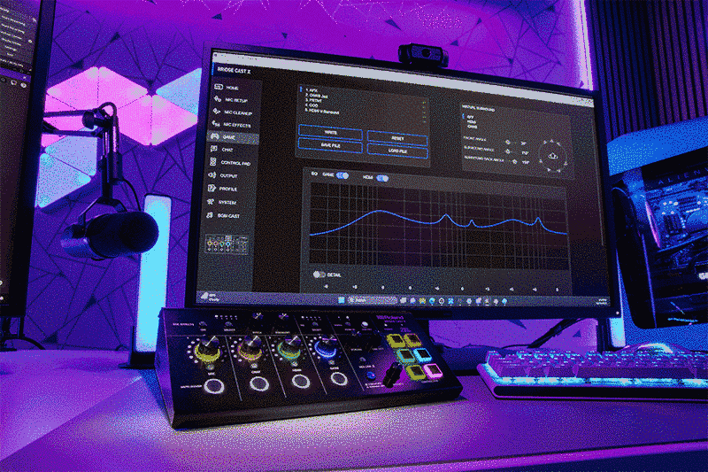 Игровой аудиомикшер Roland BRIDGE CAST X 7