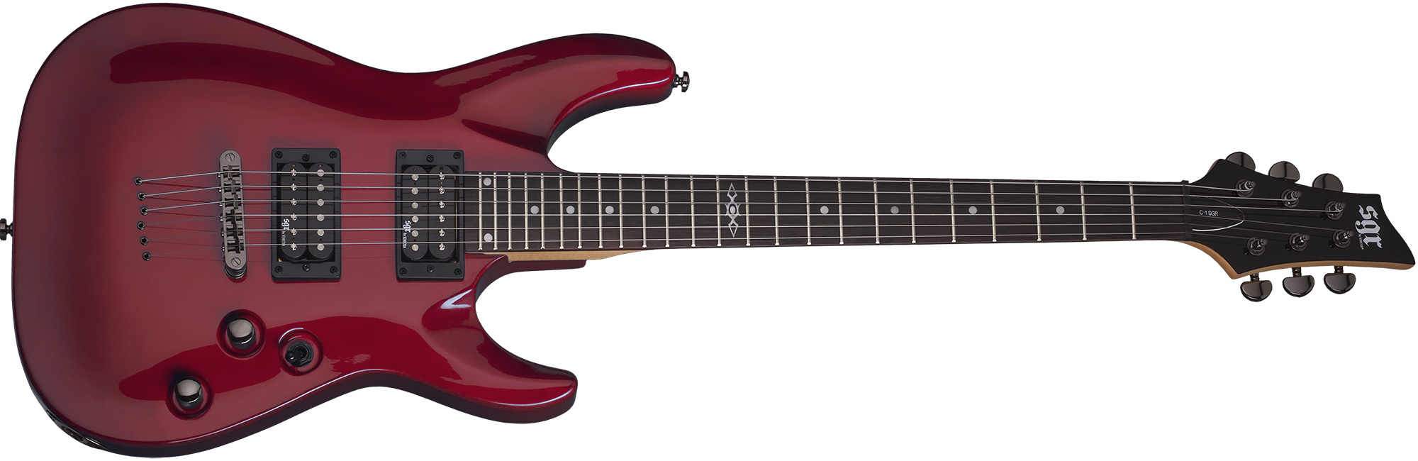 C-1 SGR BY SCHECTER M RED - Электрогитара 2