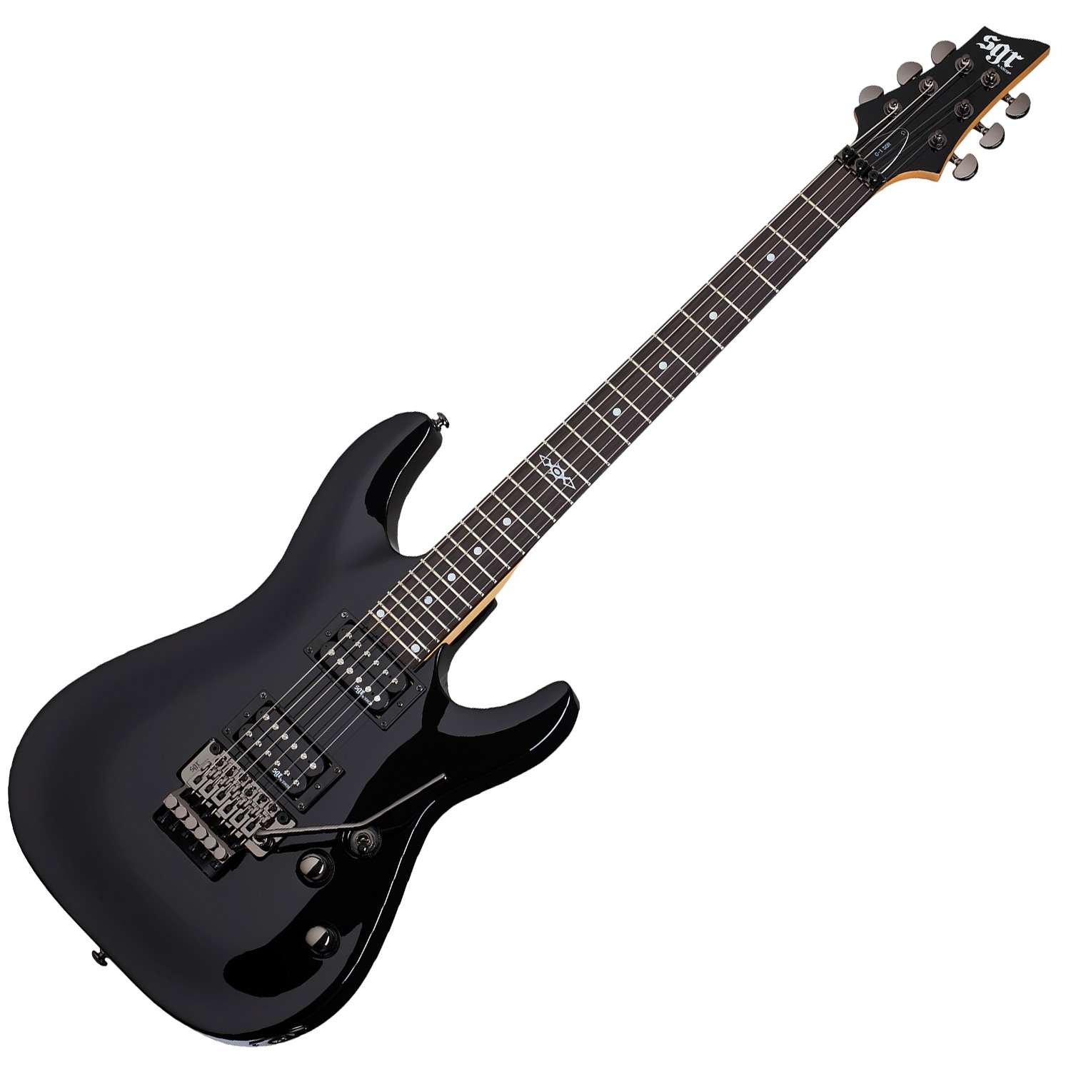 C-1 SGR FR BY SCHECTER BLK - Электрогитара 12