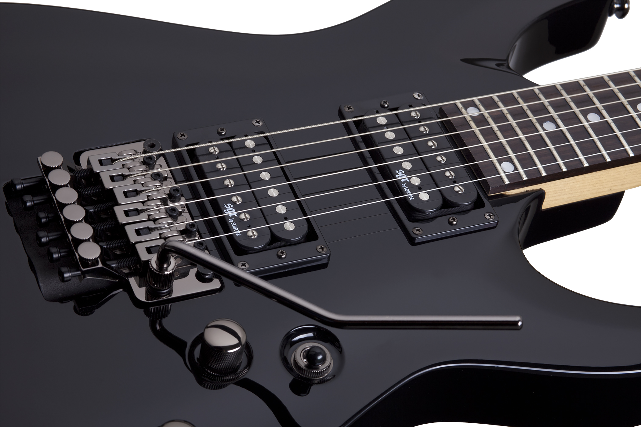 C-1 SGR FR BY SCHECTER BLK - Электрогитара 5