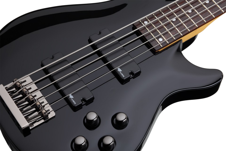 C-5 BASS SGR BY SCHECTER BLK - Бас гитара пятиструнная 5