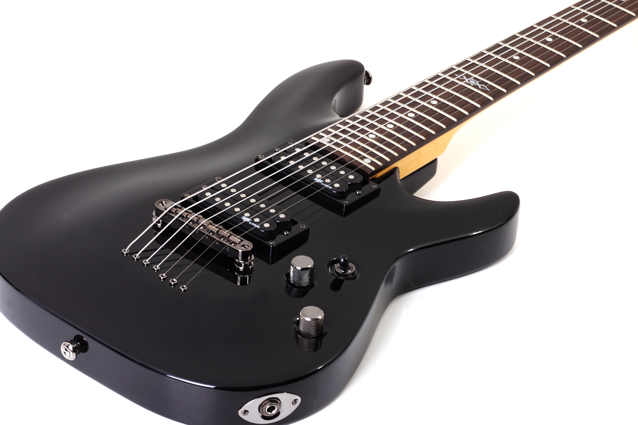 C-7 SGR BY SCHECTER BLK - Электрогитара семиструнная 3