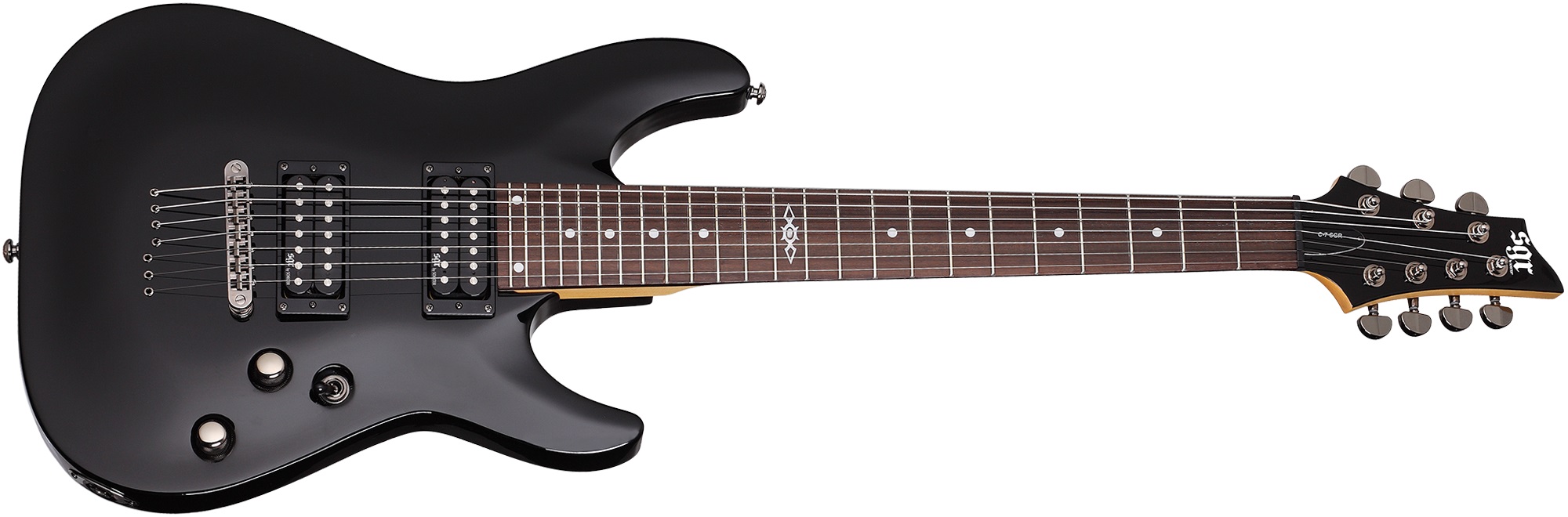 C-7 SGR BY SCHECTER MSBK - Электрогитара семиструнная 2