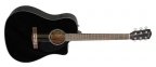 Электроакустическая гитара Fender CD-60SCE Black Wn  0