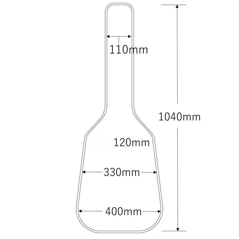 CNB CGB1680 - чехол для классической гитары 11
