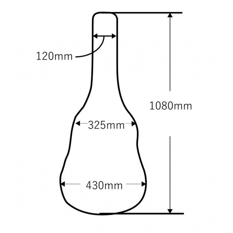 Чохол для акустичної гітари CNB DGB680 7
