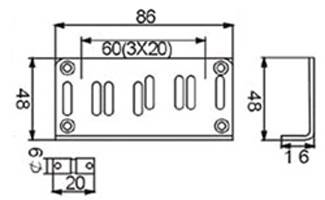 DR PARTS BBR2/GD - Струнотримач 2