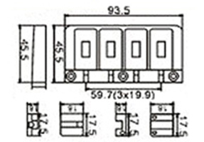 DR PARTS BBR4/GD - Струнотримач 2