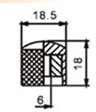 DR PARTS MNB3/CR - Ручка для гітари 3