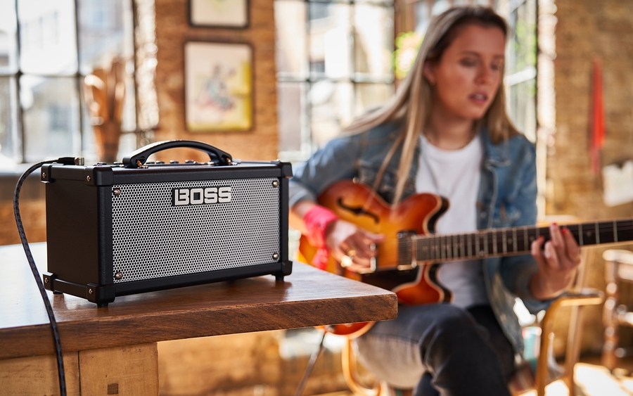 Стерео гитарный усилитель BOSS Dual Cube LX 7
