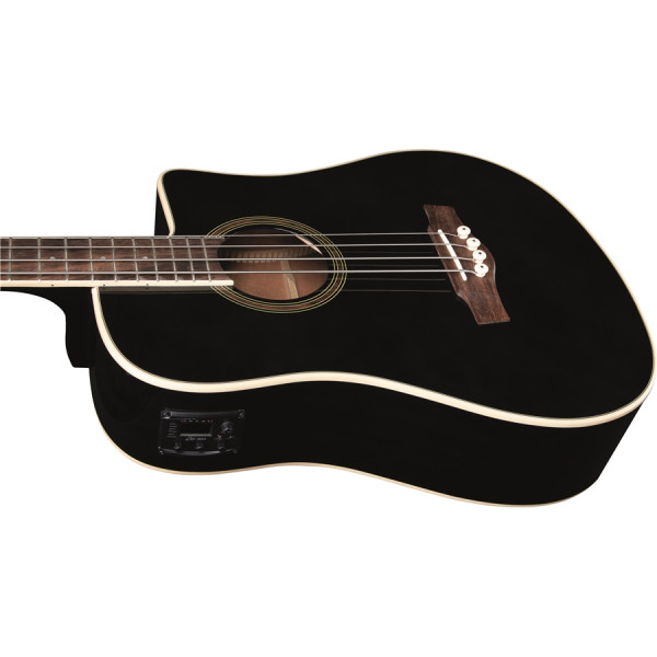 Електроакустична бас-гітара Eko Guitars NXT Bass B100ce (See Thru Black) 3