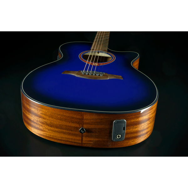 Электроакустическая гитара Lag Tramontane Special Edition GLA T-BLUE-ACE (Blue Burst) 5