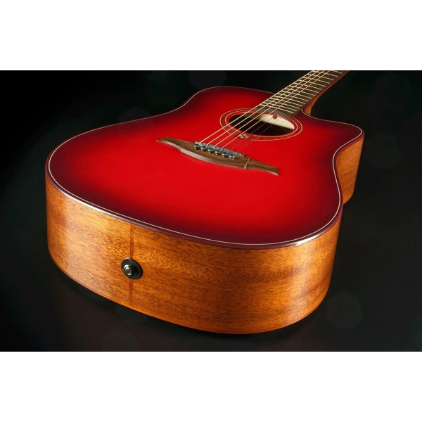 Електроакустична гітара Lag Tramontane Special Edition GLA T-RED-DCE (Red Burst) 5