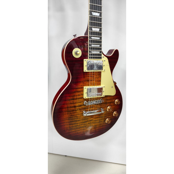Електрогітара Eko Guitars VL-480 (Aged Cherry Sunburst Flamed) (знижена в ціні) 10