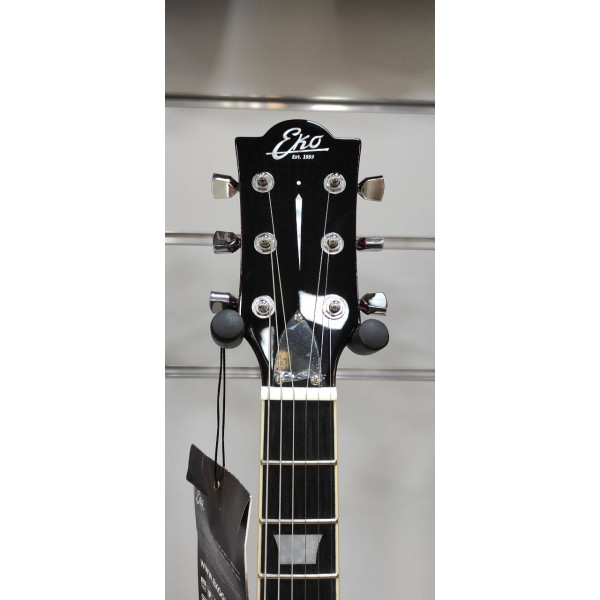 Електрогітара Eko Guitars VL-480 (Aged Cherry Sunburst Flamed) (знижена в ціні) 11
