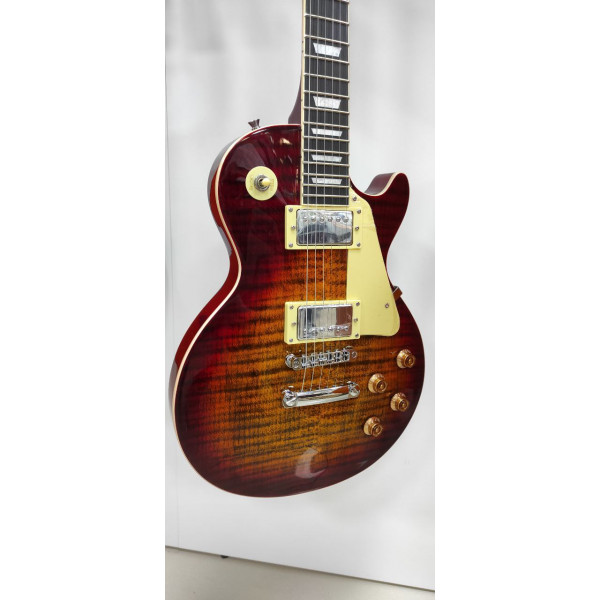 Електрогітара Eko Guitars VL-480 (Aged Cherry Sunburst Flamed) (знижена в ціні) 5