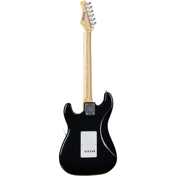 Електрогітара Eko S-300 (Black) 2