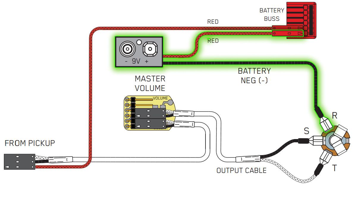 Кабель для подключения батареи - EMG Battery Cable 7