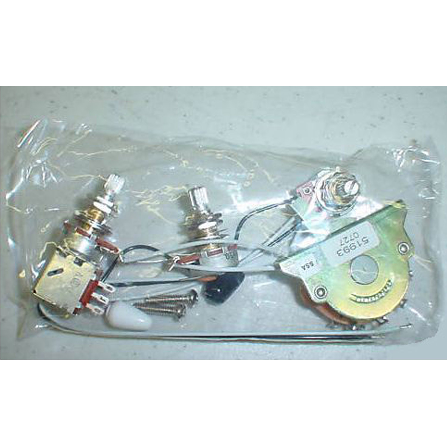 EMG CS SS 89 SPL (evo1) - набір потенціометрів для Strat, 89 гучність (push/pull), ручки з насічками (Split Shaft) 3