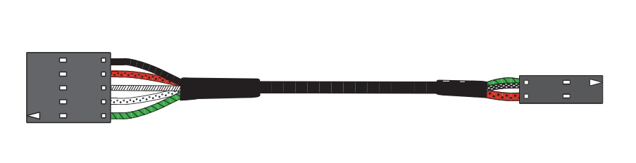 Кабель для подключения пассивных датчиков EMG - EMG Pickup Cable (Passive) 15