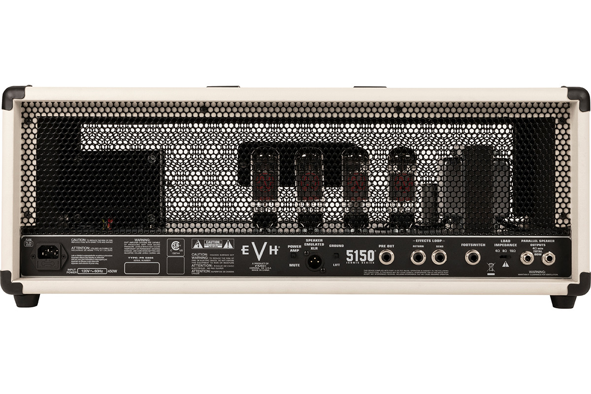 Гитарный усилитель EVH 5150 ICONIC SERIES 80W HEAD IVORY  2