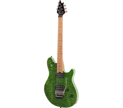 Електрогітара EVH WOLFGANG WG STANDARD WG QM TRANSPARENT GREEN  4