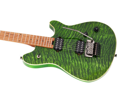 Електрогітара EVH WOLFGANG WG STANDARD WG QM TRANSPARENT GREEN  5