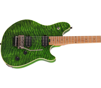 Електрогітара EVH WOLFGANG WG STANDARD WG QM TRANSPARENT GREEN  6