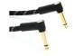 Кабель инструментальный Fender Cable Deluxe Series 1' Black Tweed  2