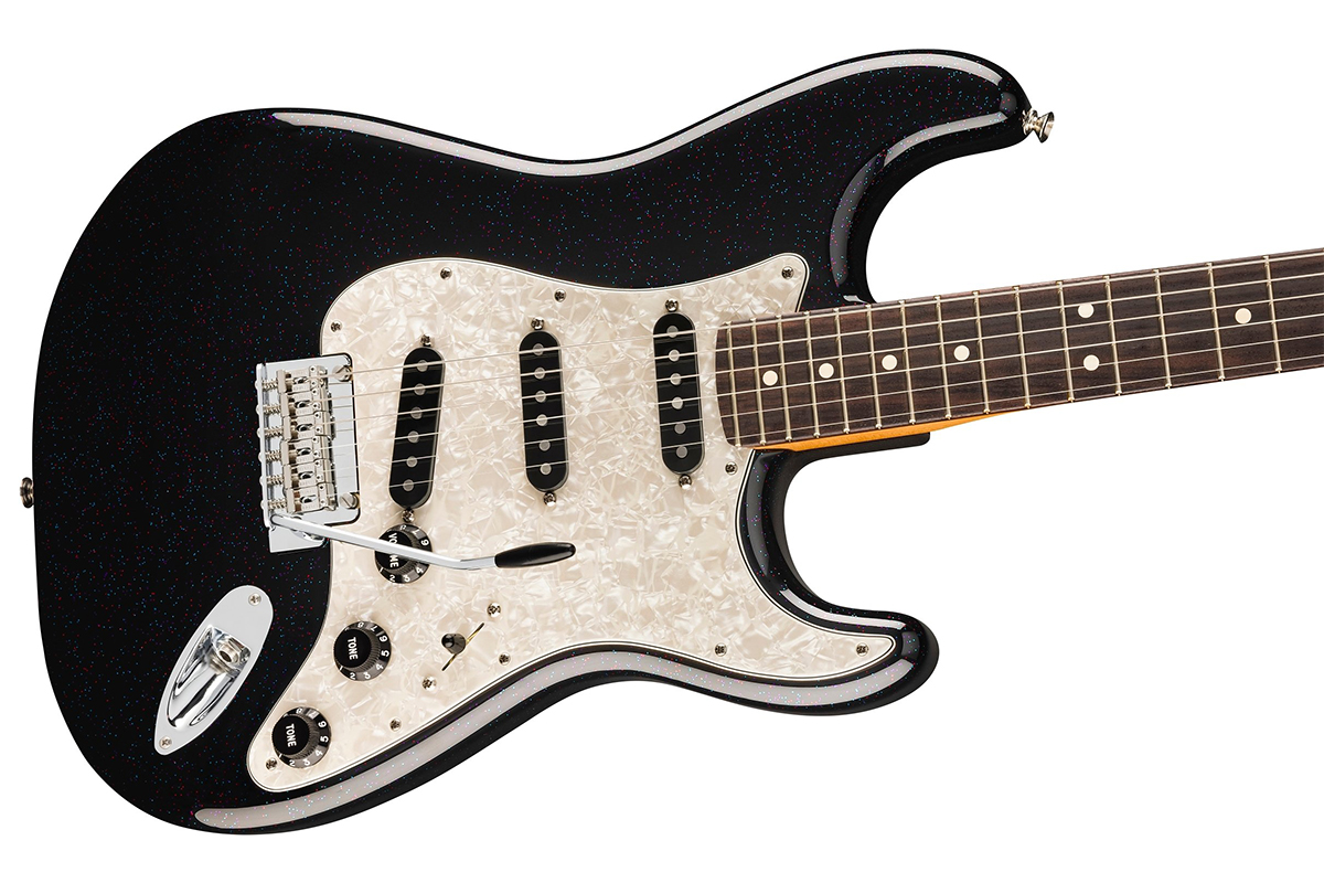 Электрогитара FENDER 70TH ANNIVERSARY PLAYER STRATOCASTER RW NBULA NOIR  3